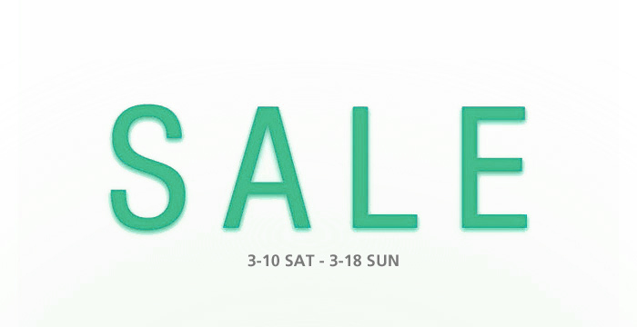 Clearance Sale 開催! image Clearance Sale 開催